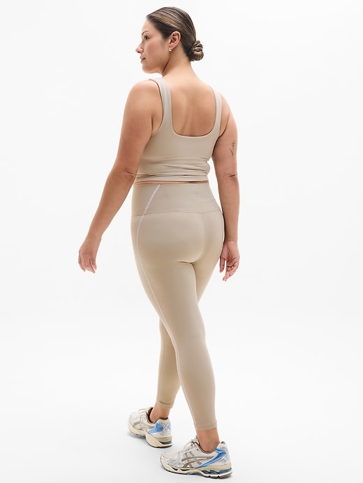 Image number 8 showing, Transcend High Rise Contrast Stitch 7/8 Legging