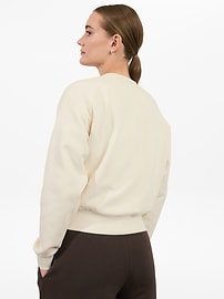 Image number 2 showing, Athleta Embroidered Crew Sweatshirt