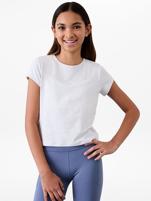 Image number 1 showing, Athleta Girl Right Moves Core Tee