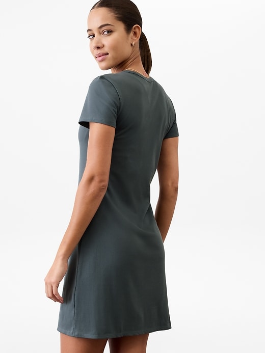Image number 7 showing, Signature Rib Tee Dress