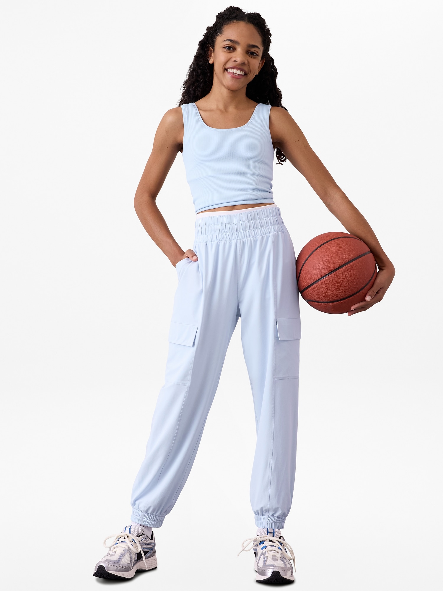 Athleta Girl Run Free Cargo Jogger