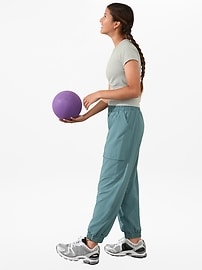 View large product image 3 of 3. Athleta Girl Power Up Sport Length Tee