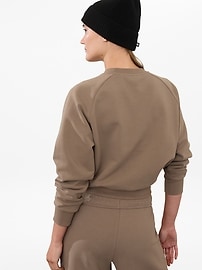 Image number 2 showing, Power of She Embroidered Crew Sweatshirt