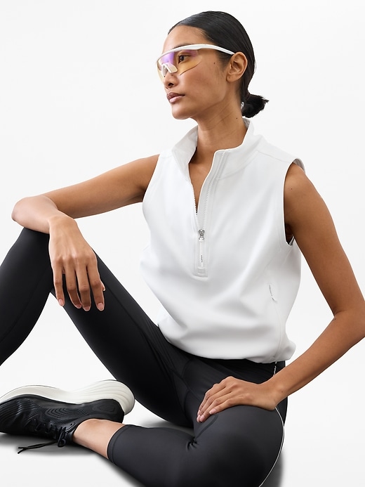 Image number 8 showing, Unstoppable 1/2 Zip Cropped Vest