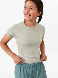 Image number 1 showing, Athleta Girl Power Up Sport Length Tee