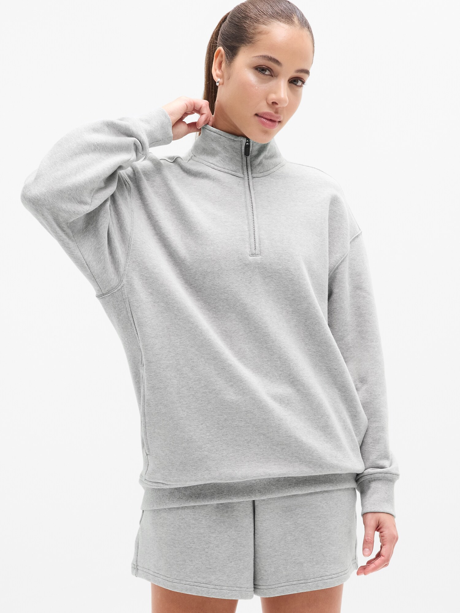 Forever Fleece 1/4 Zip Sweatshirt | Athleta