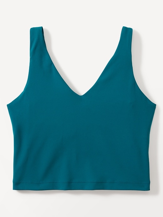 Image number 3 showing, Transcend V-Neck Crop Sports Bra D-DD