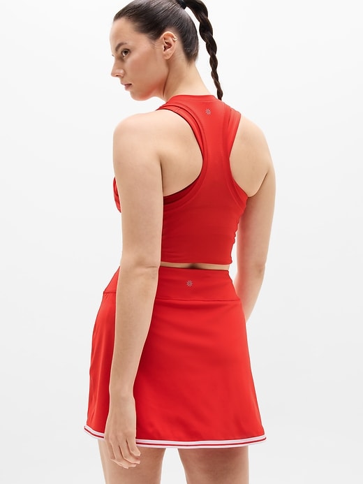 Image number 8 showing, Crosscourt High Rise Tipped 14" Skort