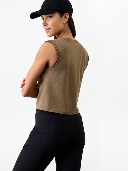 Image number 2 showing, True Cotton Crop Tank