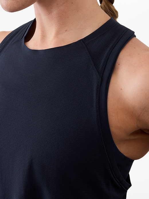 Image number 7 showing, Grid Knit Tank