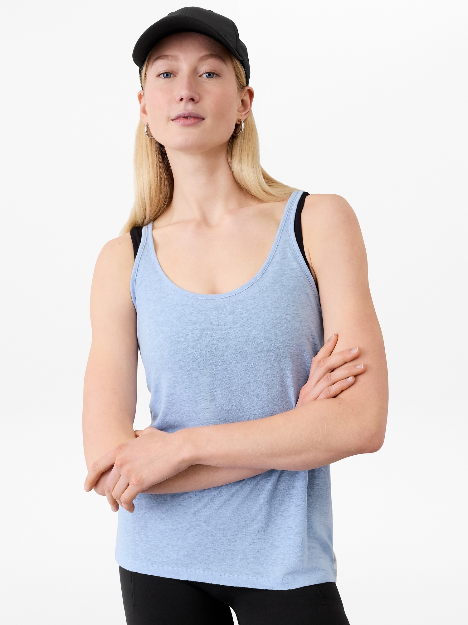 Getaway Linen Blend Tank