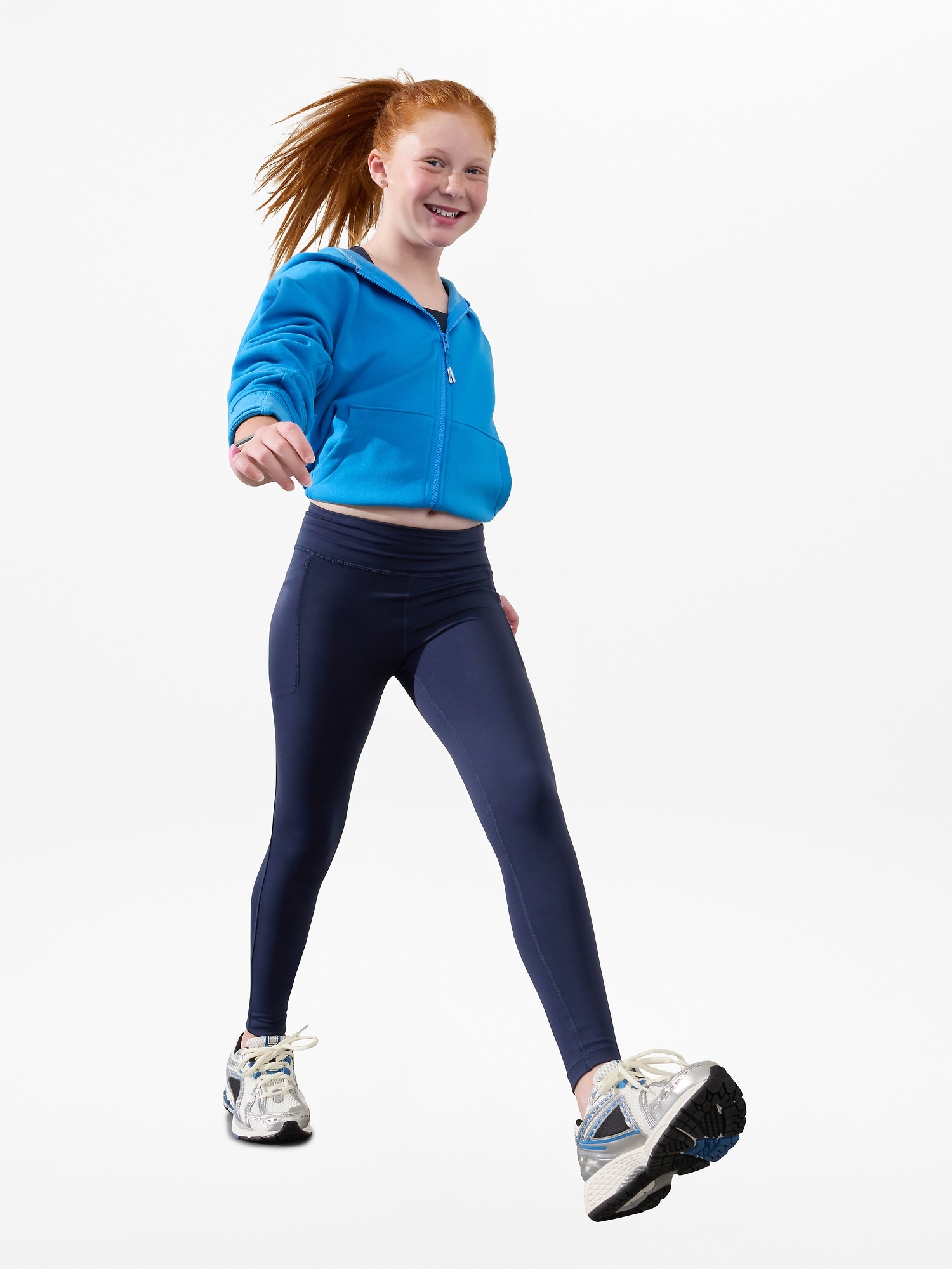 Athleta Girl High Rise Stash Your Treasures Legging