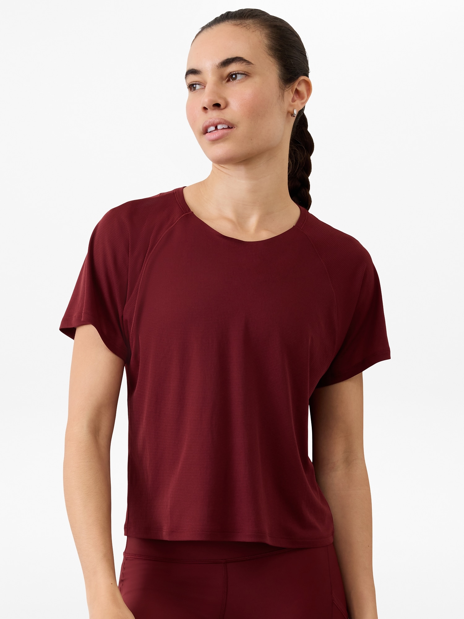 Grid Knit Tee