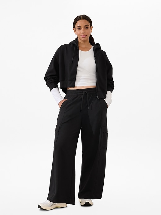 Image number 6 showing, Retroterry High Rise Wide Leg Cargo Pant