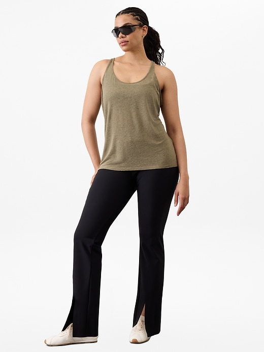Image number 5 showing, Getaway Linen Blend Tank