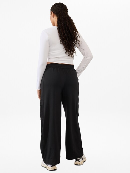 Image number 7 showing, Retroterry High Rise Wide Leg Cargo Pant