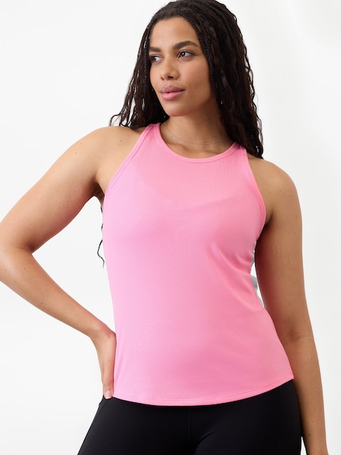 Signature Rib Tank - Pink