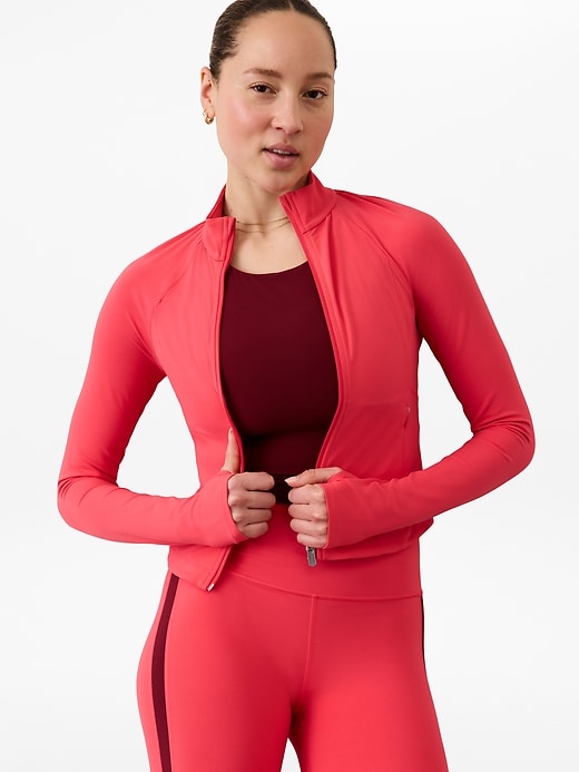 Image number 3 showing, Salutation Crop Jacket