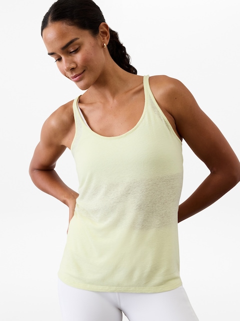 Getaway Linen Blend Tank
