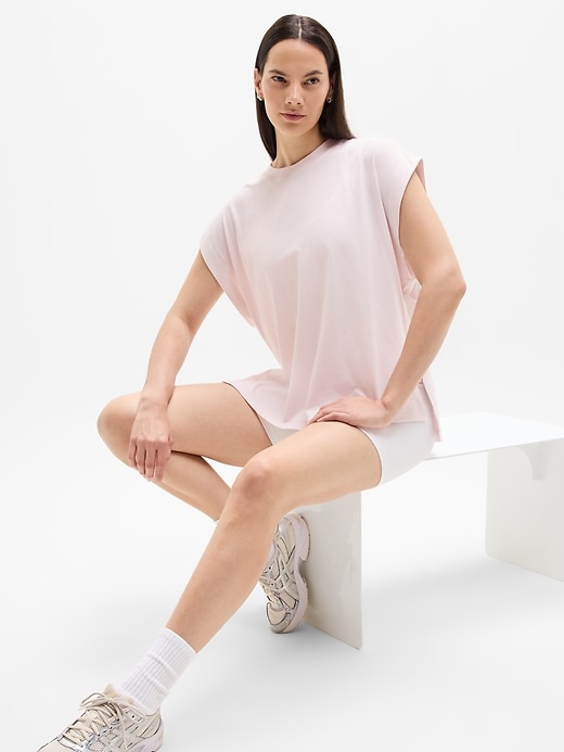 Image number 5 showing, True Cotton Oversized Muscle Tee