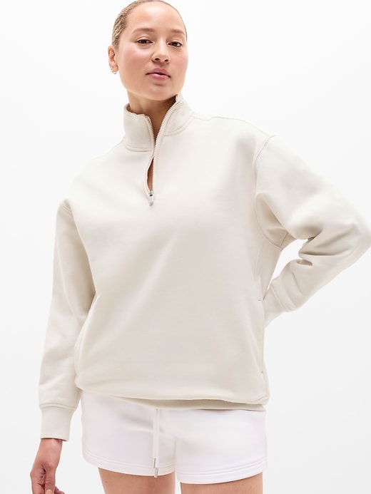 Image number 1 showing, Forever Fleece 1/4 Zip Sweatshirt