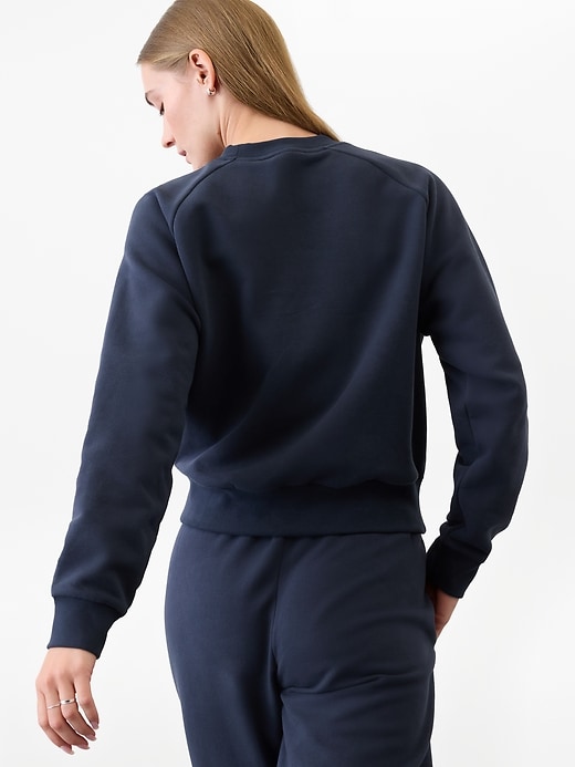 Image number 4 showing, Forever Fleece Relaxed Crew Sweatshirt