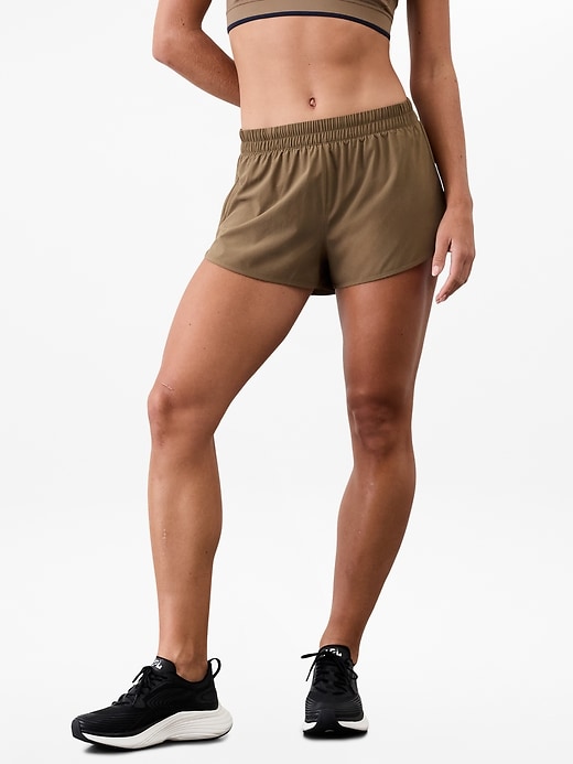 Image number 2 showing, Speedwork Mid Rise 2 1/2" Run Short