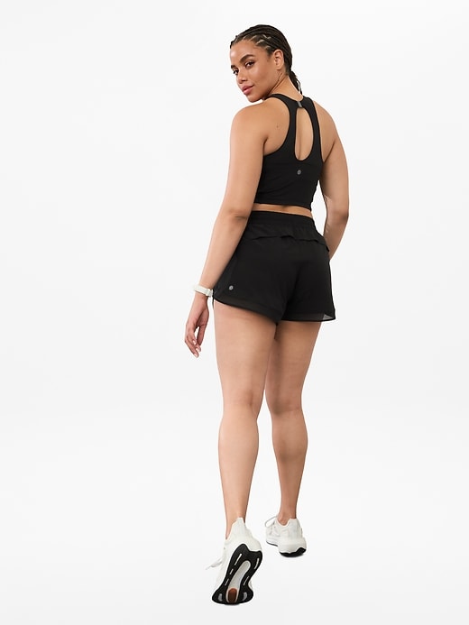 Image number 6 showing, Mesh Racer Run Mid Rise 4 Short