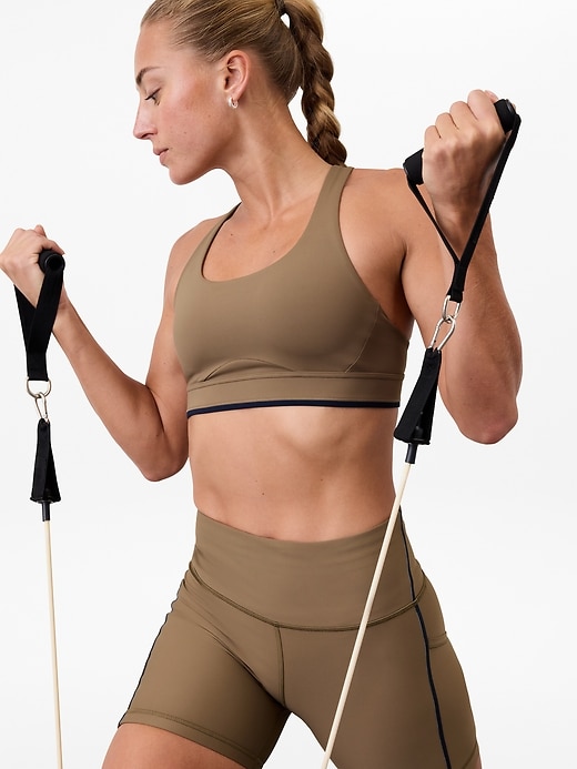 Image number 1 showing, Interval Tipped Sports Bra A-C