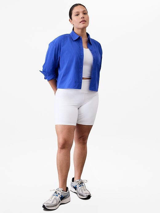 Image number 5 showing, Midday Cropped Poplin Shirt