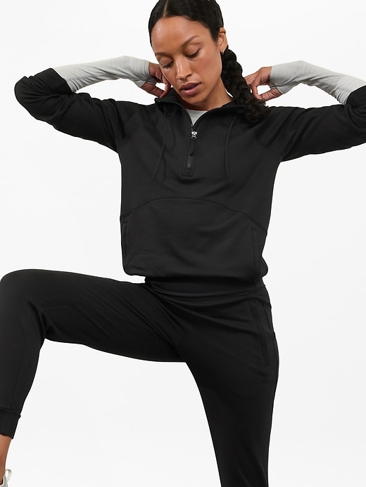Image number 1 showing, Unstoppable Fleece Lined Half Zip Sweatshirt