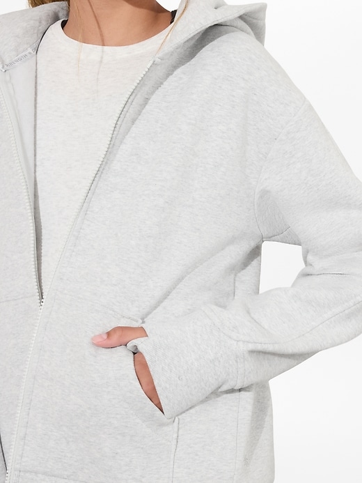 Image number 5 showing, Athleta Girl All Day Full Zip Sweatshirt