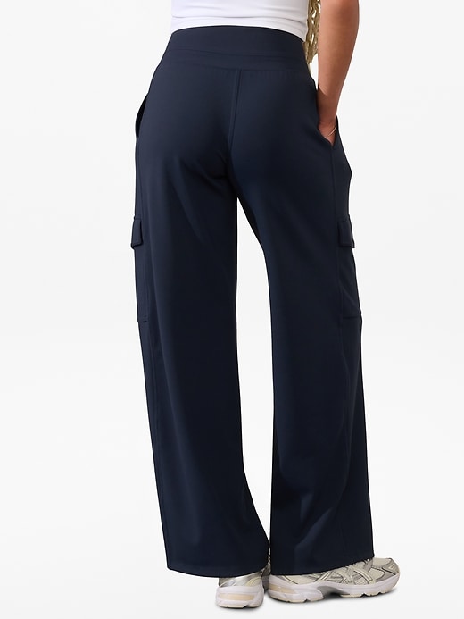 Image number 3 showing, Venice High Rise Wide Leg Cargo Pant
