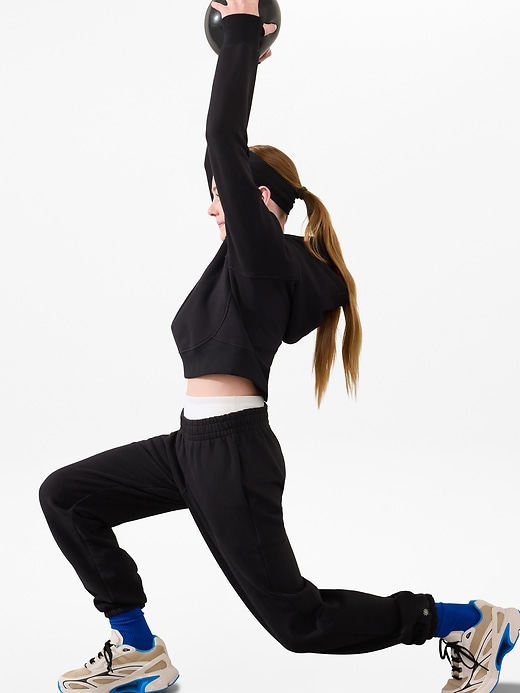 Image number 3 showing, Athleta Girl All Day Half Zip Hoodie