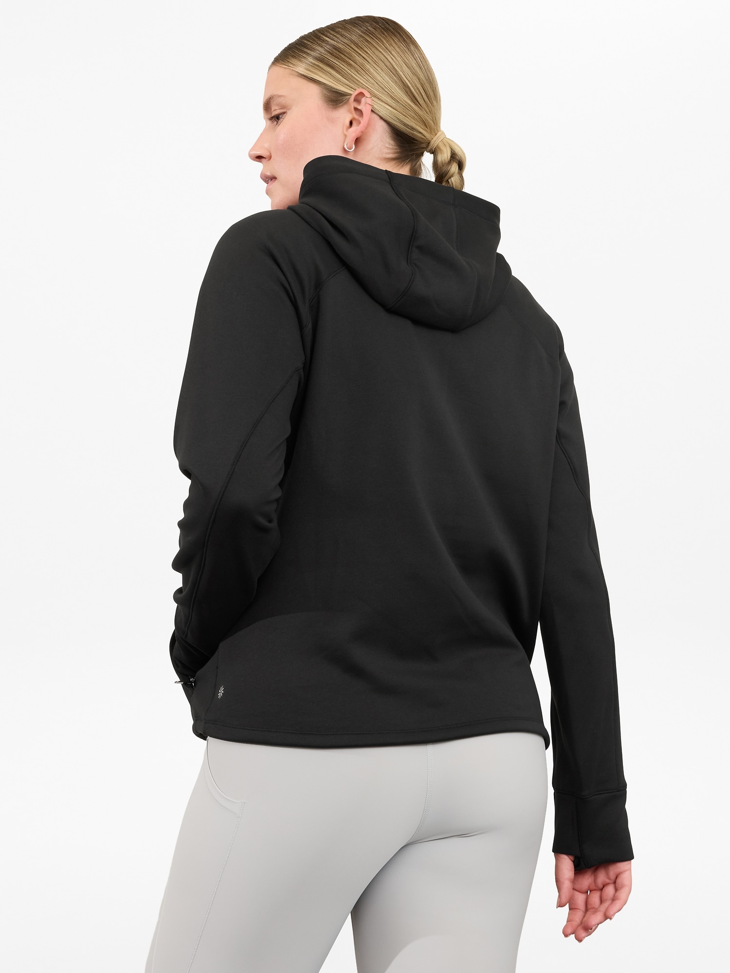 Veste à Capuche Athleta Fille Taille M (8-10 Ans) - Vert Clair, Idéale Pour Le Sport Et Le Quotidien