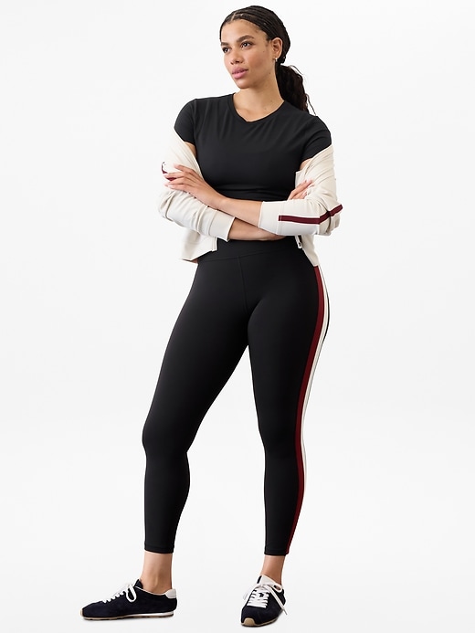Image number 3 showing, Elation Sport Stripe Ultra High Rise Legging