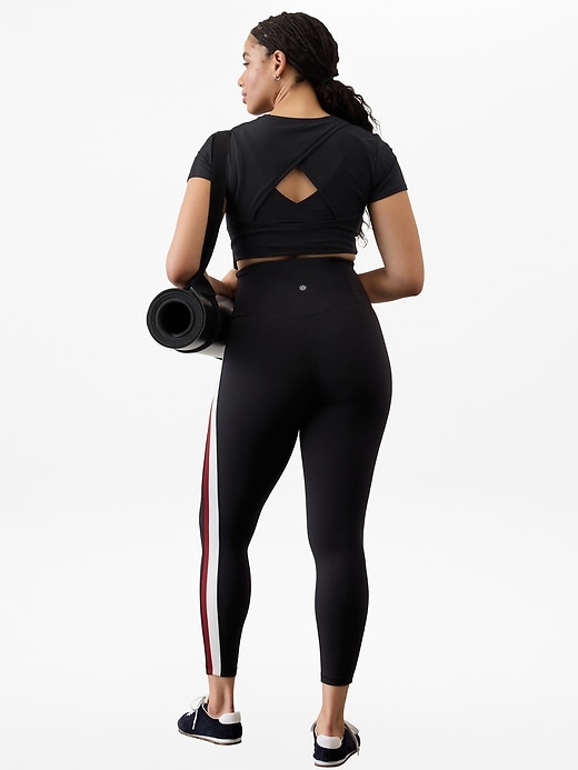 Image number 2 showing, Elation Sport Stripe Ultra High Rise Legging