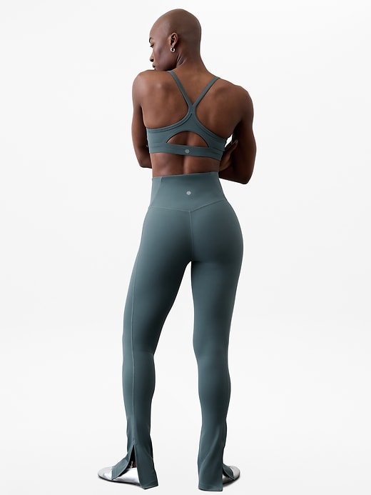 Image number 5 showing, Elation Ultra High Rise Split Slim Flare Pant