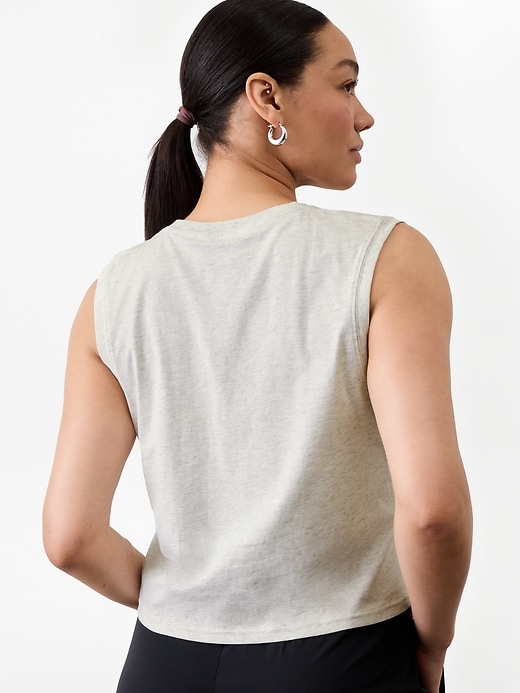Image number 2 showing, True Cotton Crop Tank