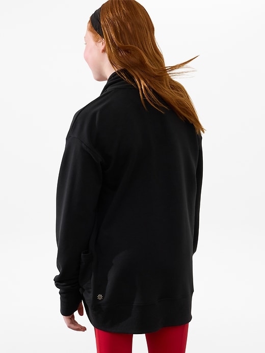 Image number 3 showing, Athleta Girl Wrap 'n Roll Cardigan