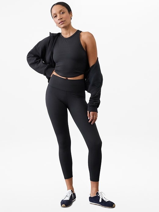 View large product image 1 of 4. Transcend Rib High Rise 7/8 Legging