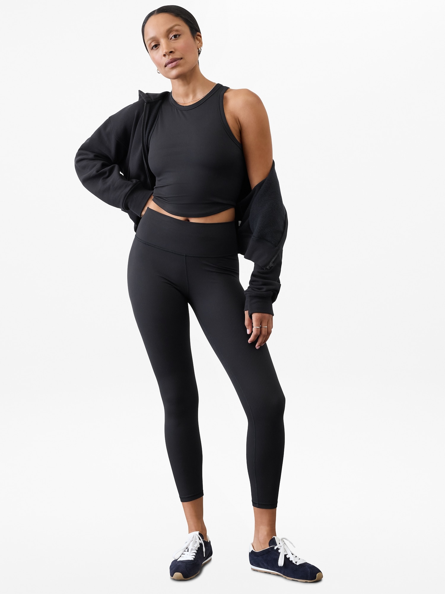 Transcend Rib High Rise 7/8 Legging
