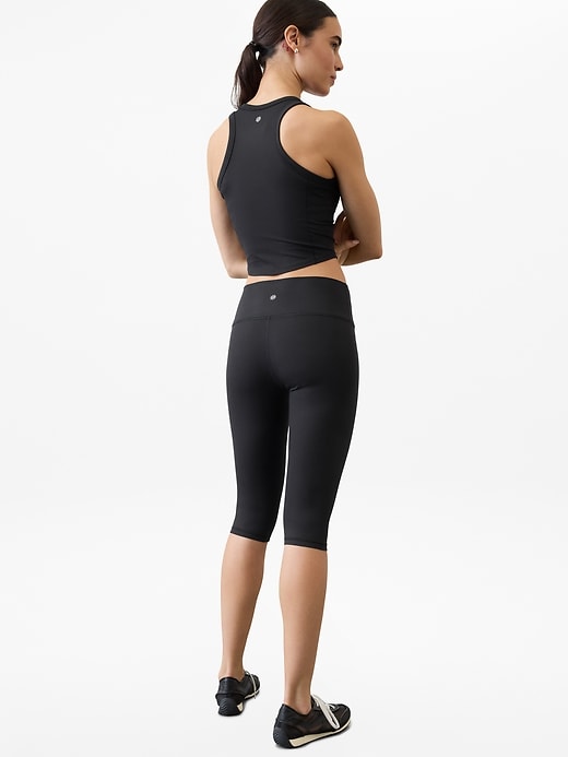 Image number 5 showing, Transcend High Rise Rib Crop Legging