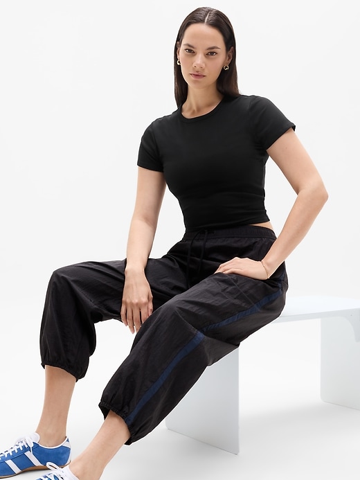 Image number 7 showing, Signature Rib Crop Tee