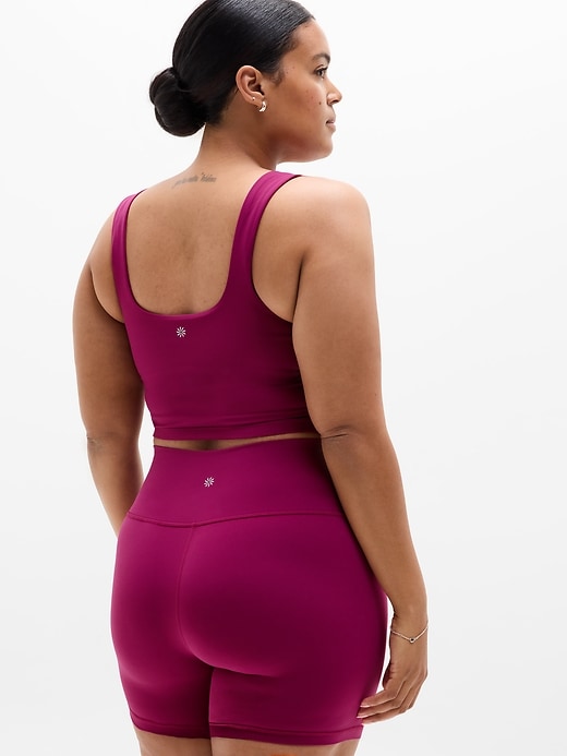 Image number 3 showing, Transcend Square Neck Crop Sports Bra D-DD