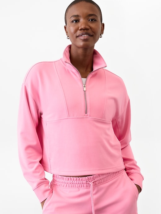 Image number 4 showing, Seasoft Rib 1/4 Zip Popover