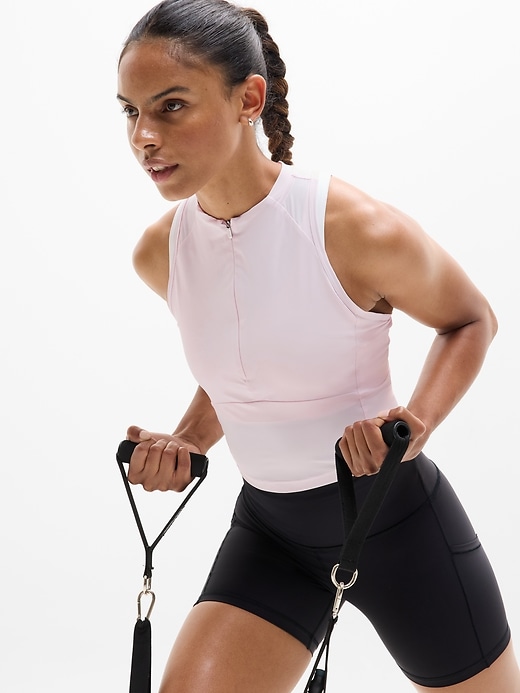 Image number 1 showing, Crosstrain Zip Tank