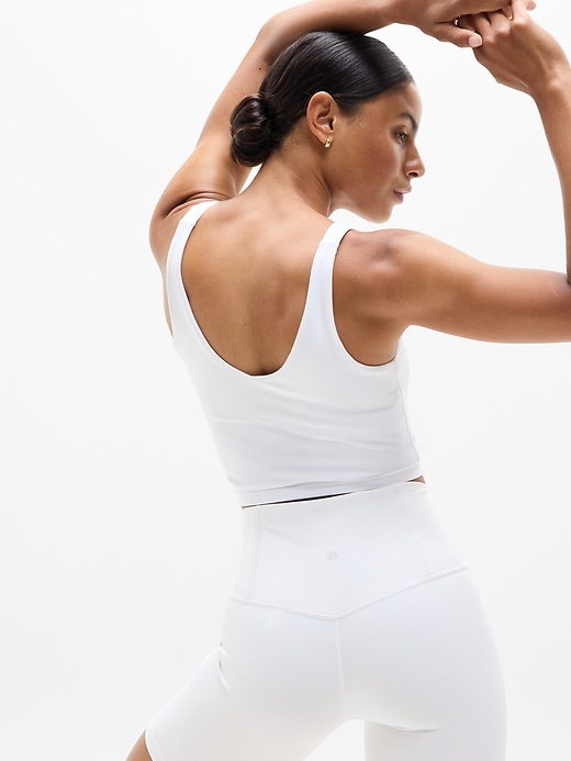 Image number 2 showing, Transcend V-Neck Crop Sports Bra A-C