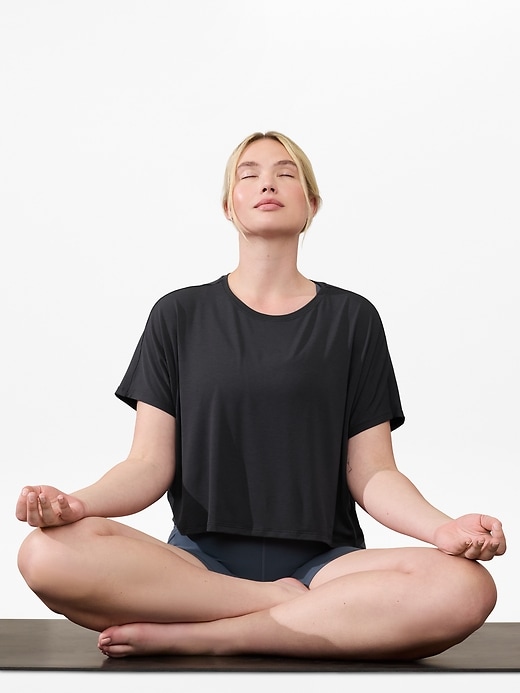 Image number 4 showing, With Ease Crop Tee