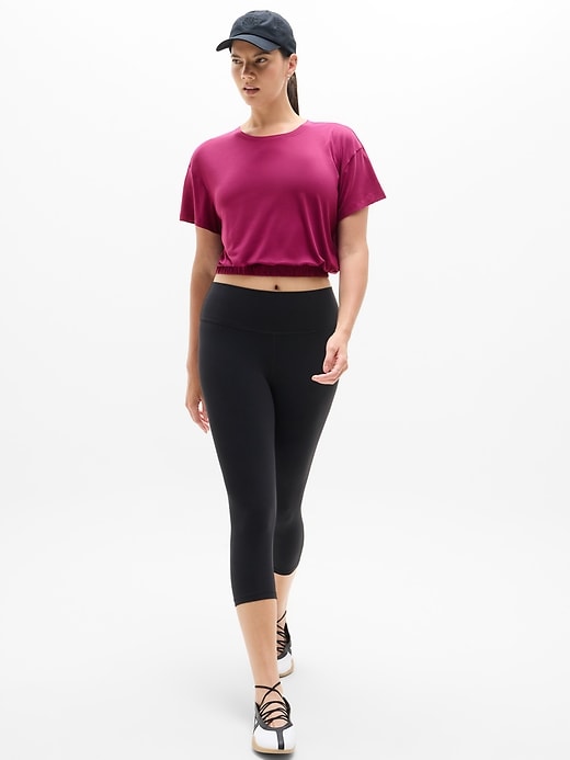 Image number 5 showing, With Ease Bubble Hem Tee